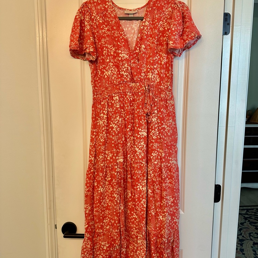 Knox Rose Maxi Dress in Elegant Red